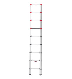 Hailo Échelle télescopique FlexLine 260 264 cm Aluminium 7113-091