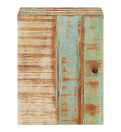 Armoire de salle de bain murale 38x33x48cm bois de récupération