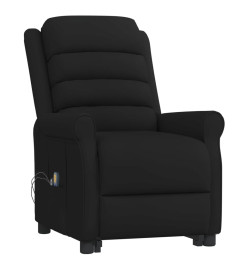 Fauteuil de massage Noir Similicuir