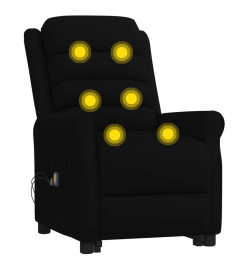 Fauteuil de massage Noir Similicuir