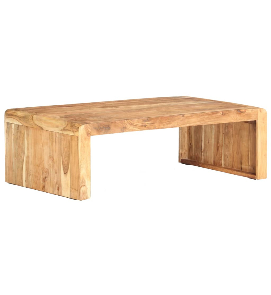 Table basse 110x63x35 cm Bois d'acacia massif