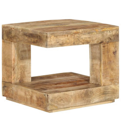 Table basse 45x45x40 cm Bois de manguier massif