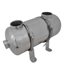 Échangeur de chaleur pour piscine 355 x 134 mm 40 kW