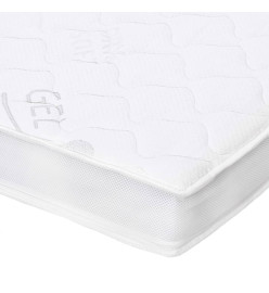 Sur-matelas 180 x 200 cm Mousse de gel 7 cm