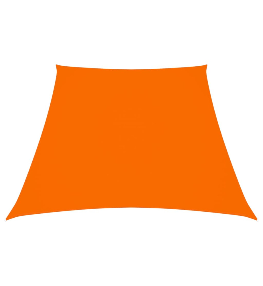 Voile de parasol Tissu Oxford trapèze 3/4x3 m Orange