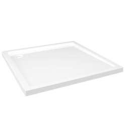 Receveur de douche carré ABS Blanc 80x80 cm