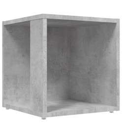 Table d'appoint Gris béton 33x33x34,5 cm Aggloméré