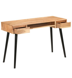 Table à écrire Bois d'acacia massif 118 x 45 x 76 cm