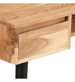 Table à écrire Bois d'acacia massif 118 x 45 x 76 cm