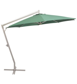 Parasol 350 cm Poteau en Aluminium Vert