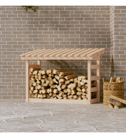 Support pour bois de chauffage 108x64,5x78 cm Bois de pin