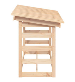 Support pour bois de chauffage 108x64,5x78 cm Bois de pin