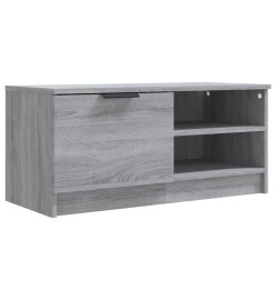 Meuble TV Sonoma gris 80x35x36,5 cm Bois d'ingénierie