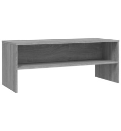 Meuble TV Sonoma gris 100x40x40 cm Bois d'ingénierie