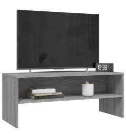 Meuble TV Sonoma gris 100x40x40 cm Bois d'ingénierie