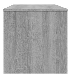 Meuble TV Sonoma gris 100x40x40 cm Bois d'ingénierie