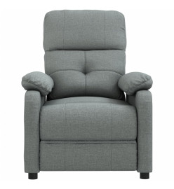 Fauteuil inclinable Gris foncé Tissu