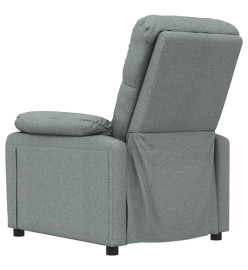 Fauteuil inclinable Gris foncé Tissu