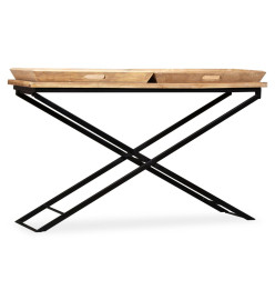 Table console Bois de manguier massif 130 x 40 x 80 cm