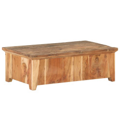 Table basse 90x50x31 cm Bois de récupération massif