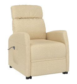 Fauteuil Crème Tissu