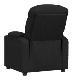 Fauteuil inclinable Noir Tissu