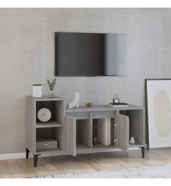 Meuble TV Sonoma gris 100x35x55 cm Bois d'ingénierie