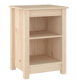 Table de chevet 40x35x55 cm Bois de pin solide