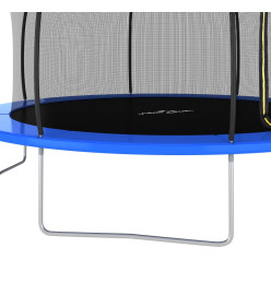 Ensemble de trampoline rond 460x80 cm 150 kg