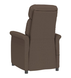 Fauteuil de massage Marron Similicuir daim