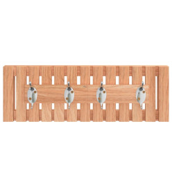 Cintre mural 42x8,5x14 cm Bois massif de noyer