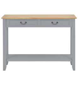 Table console Gris 110x35x80 cm Bois