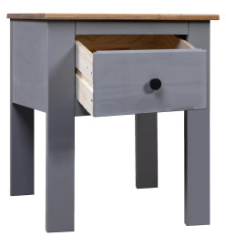 Table de chevet Gris 46x40x57 cm Pin Gamme Panama