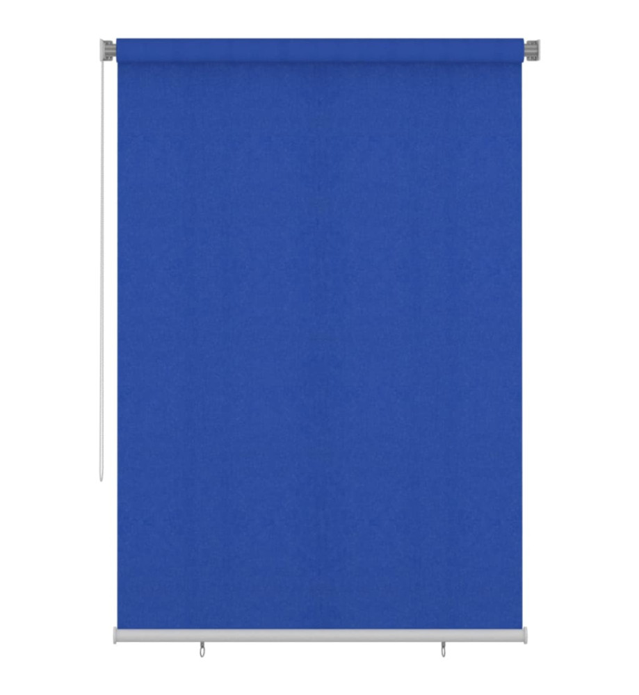 Store roulant d'extérieur 160x230 cm Bleu PEHD