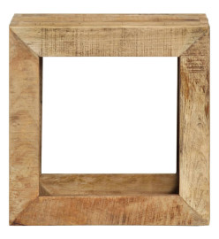 Tabouret 40x30x40 cm Bois de manguier solide