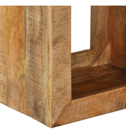 Tabouret 40x30x40 cm Bois de manguier solide