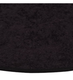 Tapis lavable antidérapant φ120 cm Anthracite