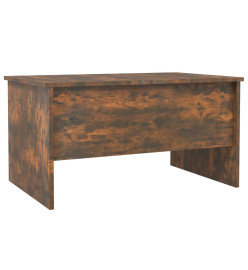 Table basse Chêne fumé 80x50x42,5 cm Bois d'ingénierie