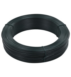 Fil de liaison de clôture 250 m 2,3/3,8 mm Acier Vert noirâtre