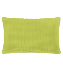 Jeu de coussin 2 pcs Velours 40 x 60 cm Vert