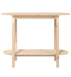 Table console 110x40x80 cm Bois massif de pin