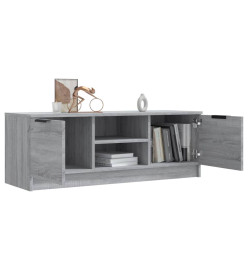 Meuble TV Sonoma gris 102x35x36,5 cm Bois d'ingénierie