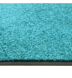 Paillasson lavable Cyan 40x60 cm