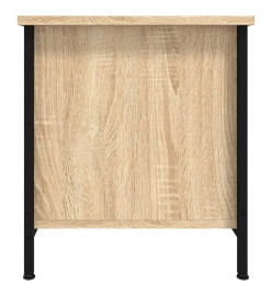 Meuble TV chêne sonoma 100x40x45 cm bois d'ingénierie