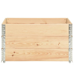 Colliers de palette 3 pcs 50x100 cm Bois de pin solide