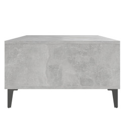 Table basse Gris béton 103,5x60x35 cm Aggloméré