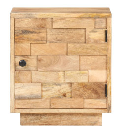 Table de chevet 40x30x45 cm Bois de manguier solide