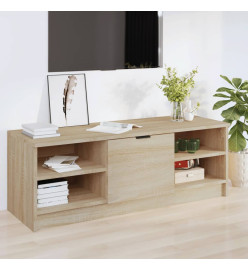 Meuble TV Chêne sonoma 102x35,5x36,5 cm Bois d'ingénierie