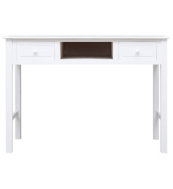 Buffet Blanc 108x45x76 cm Bois de Paulownia massif