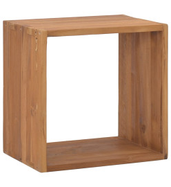 Table de chevet 40x30x40 cm Bois de teck solide